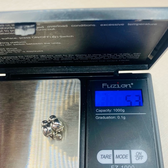 EUC Pandora 791033 Sterling Silver Love Birds w/ Dangling Heart Charm - Picture 8 of 8